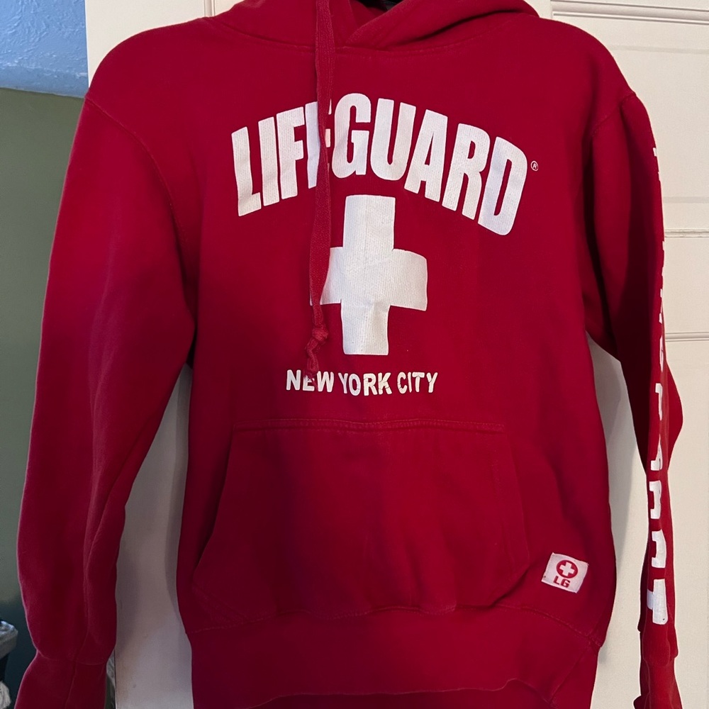 Lifeguard NYC Hoodie, men’s size Small
